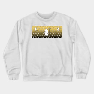 Boba Bear with Boba Background Crewneck Sweatshirt